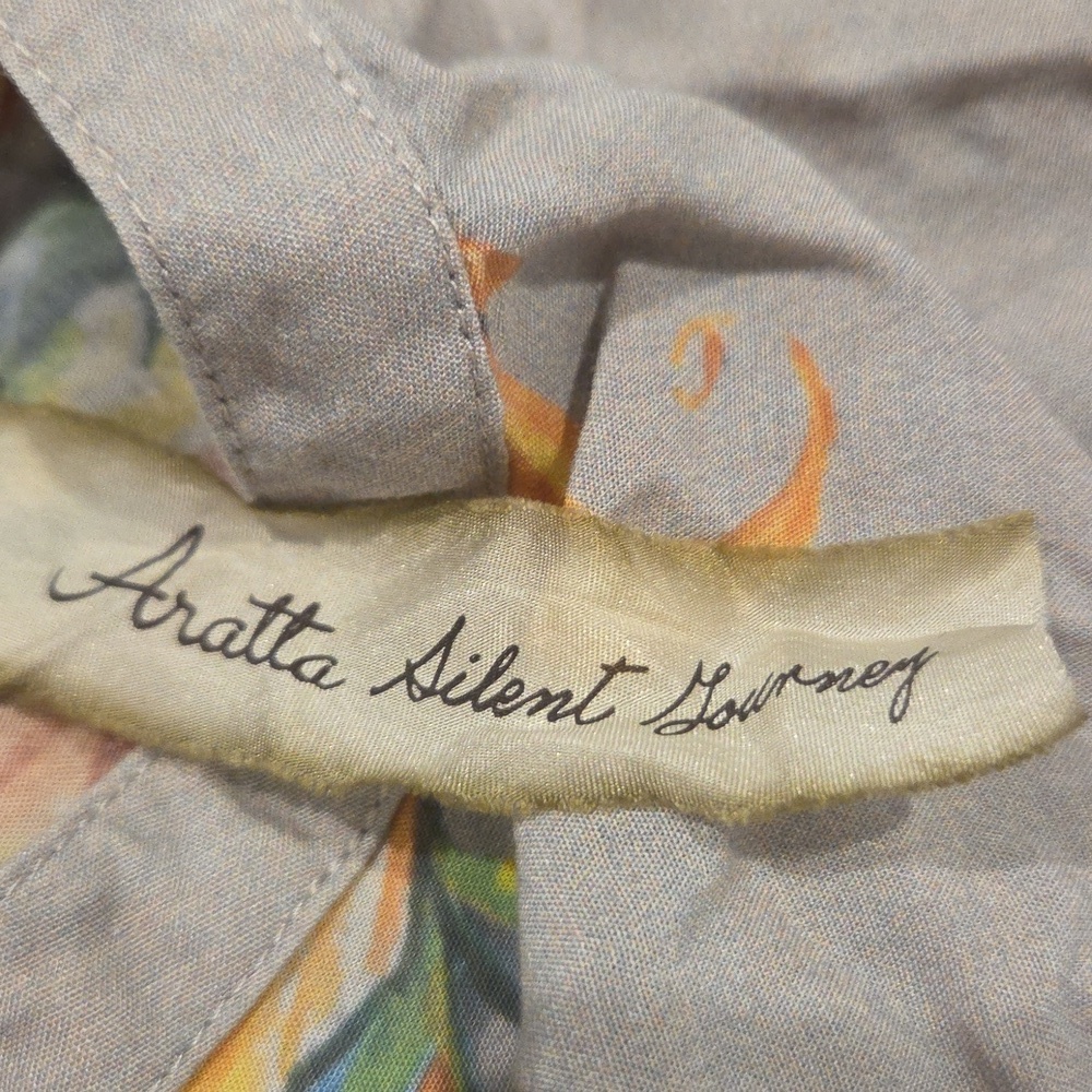 Aratta Multicolor Floral Long Sleeve Dress - Picture 13 of 14